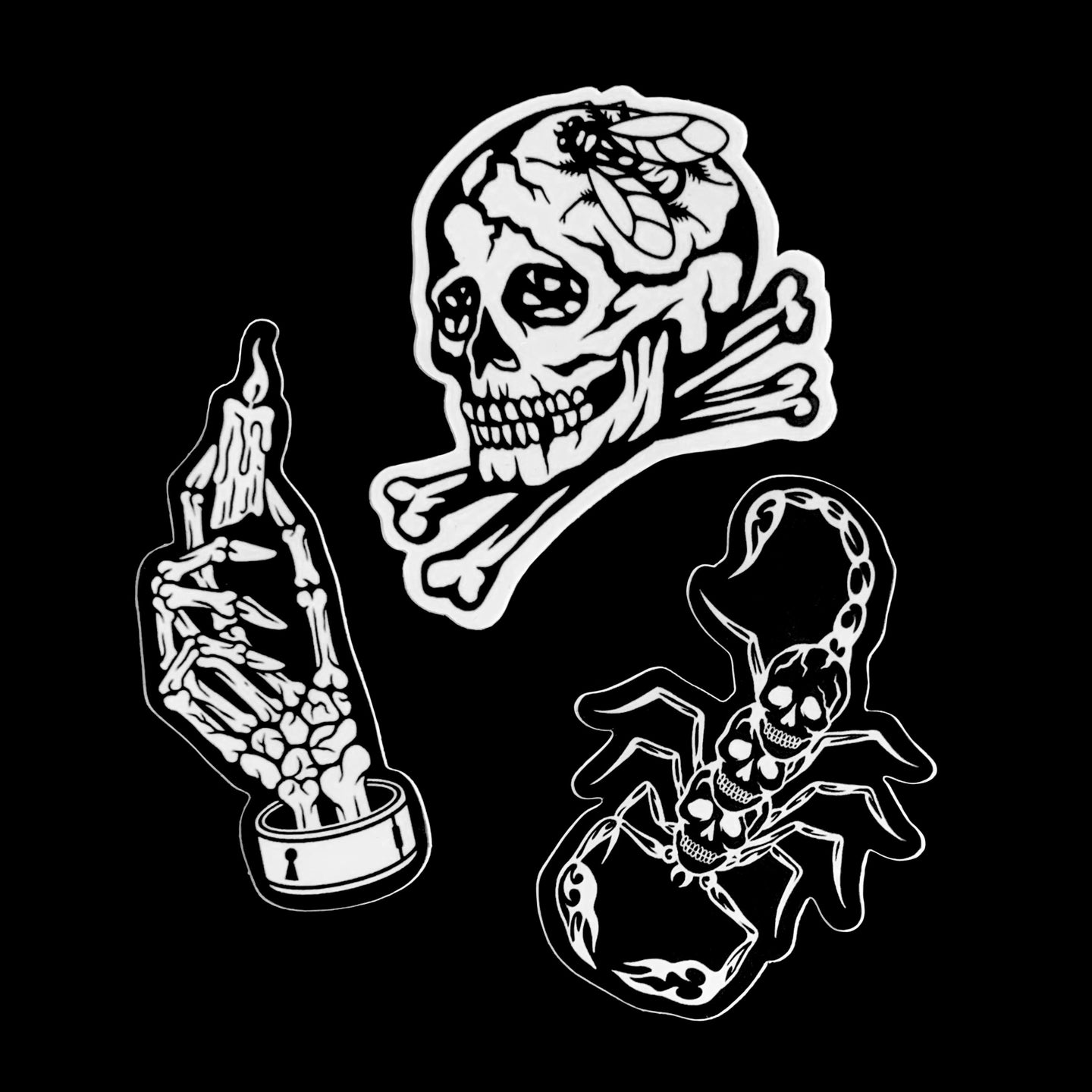 Skelloween Sticker Pack - Stickers - While Odin Sleeps